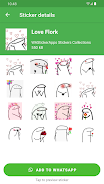 Flork Stickers memes WASticker 스크린샷 1