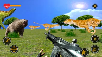 Animal Safari Hunter:Dino Shooter Free Screenshot 1