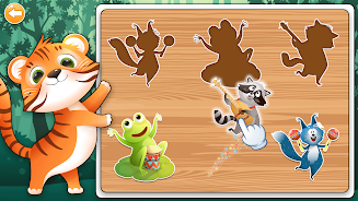 puzzles animaux pour enfants Capture d'écran 2