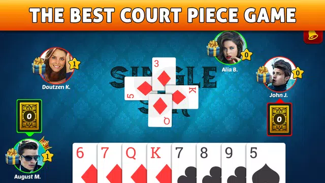 Court Piece - Rang Card Games Screenshot 0