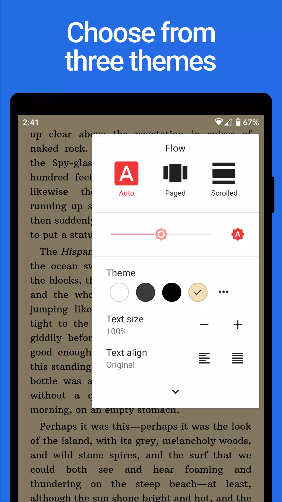 Lithium: EPUB Reader Скриншот 2