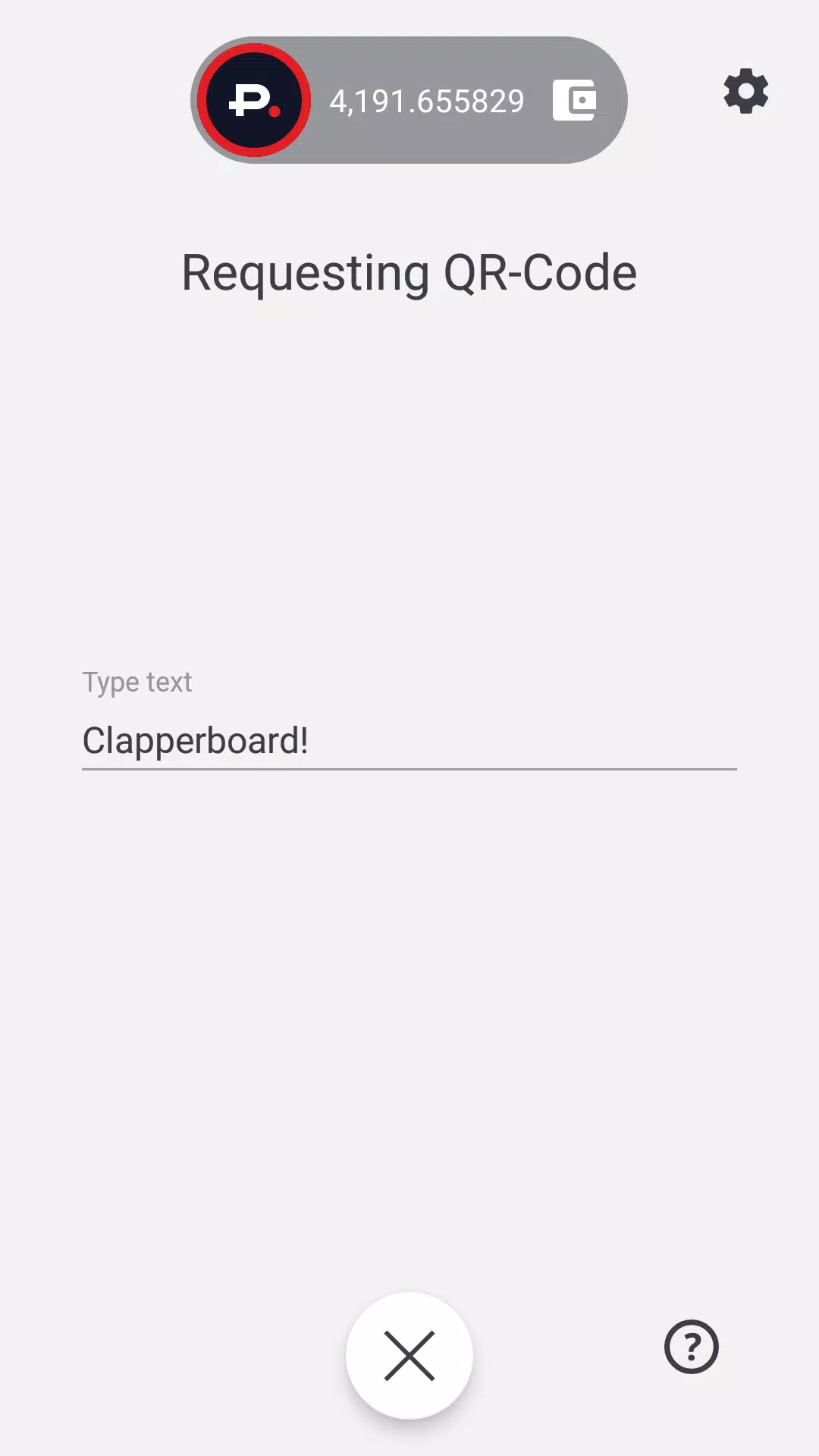Schermata PROVER Clapperboard 1