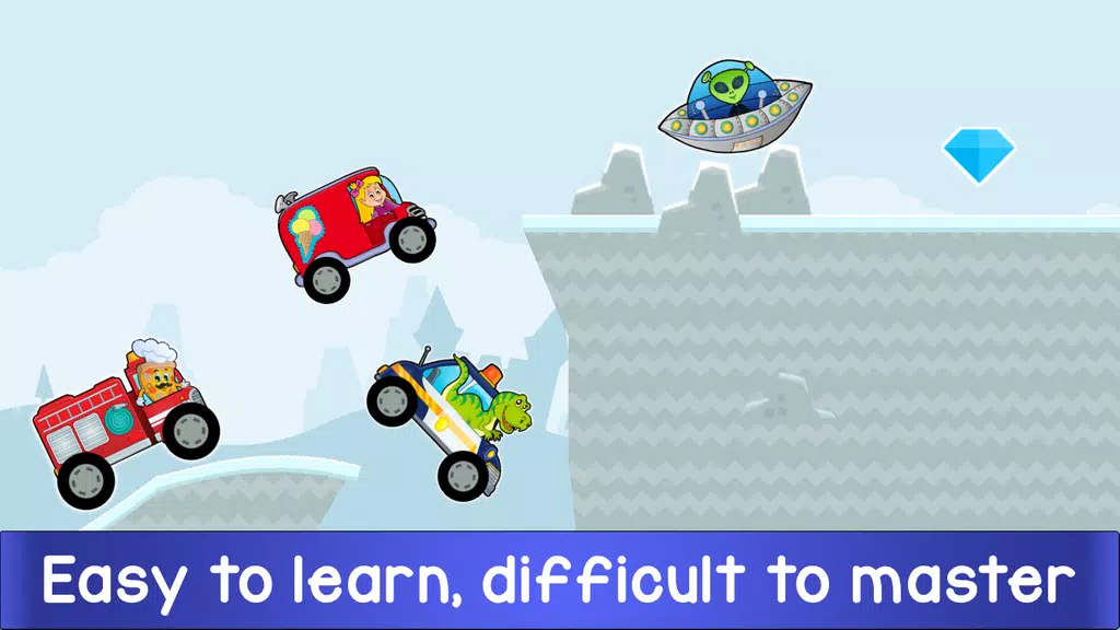 Schermata Kids Car Racing Game 0