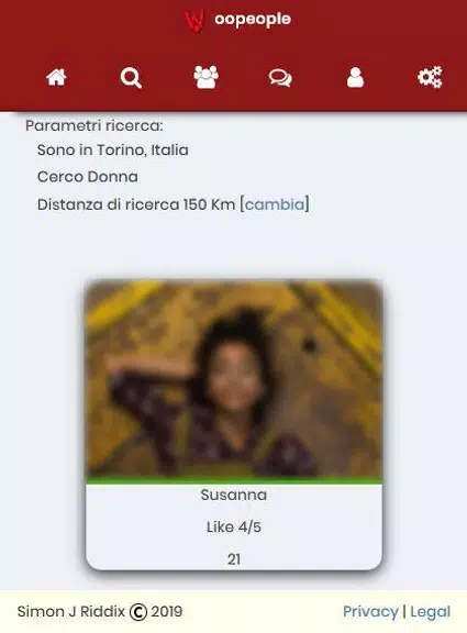 WooPeople Social Incontri Screenshot 1