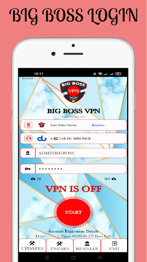 BIG BOSS VPN Schermafbeelding 1