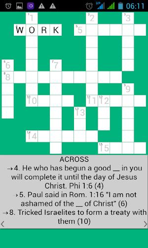 Bible Crossword 스크린샷 2