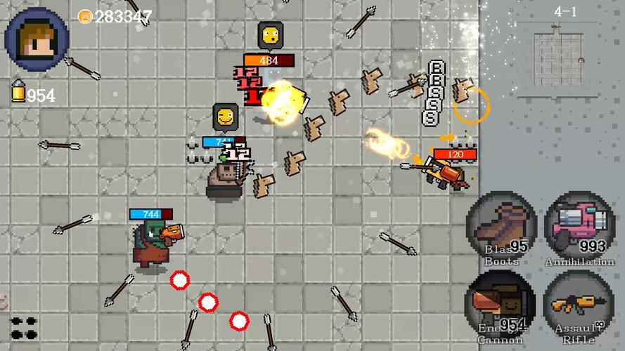 Tiny Warrior - Pixel Gun Скриншот 2