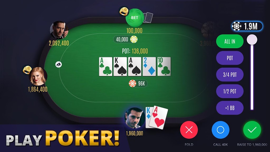 Poker Arena Champions - Texas Hold’em & Omaha Ekran Görüntüsü 0