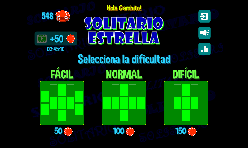 Solitario Estrella ภาพหน้าจอ 2