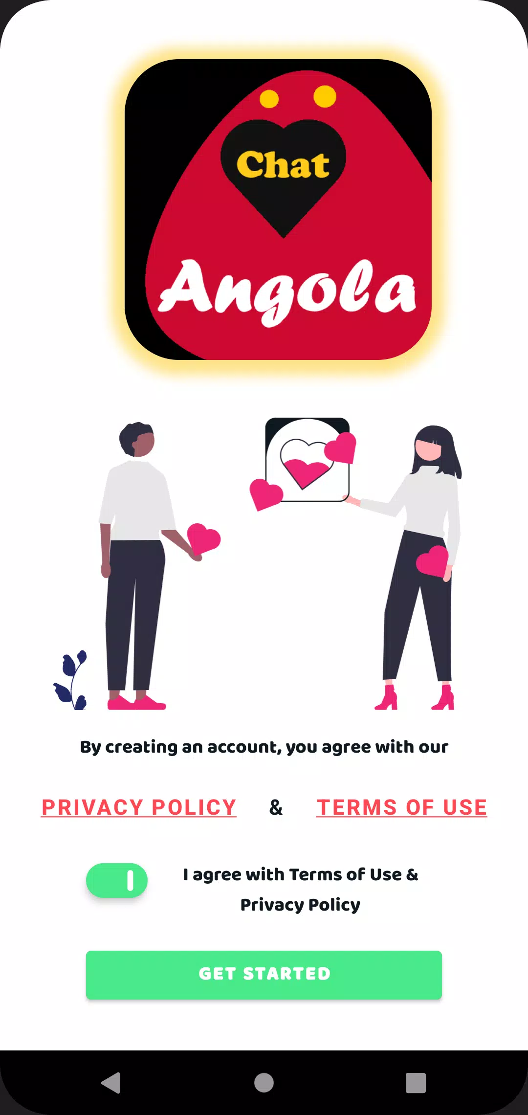 Angola dating app chat rooms ภาพหน้าจอ 1