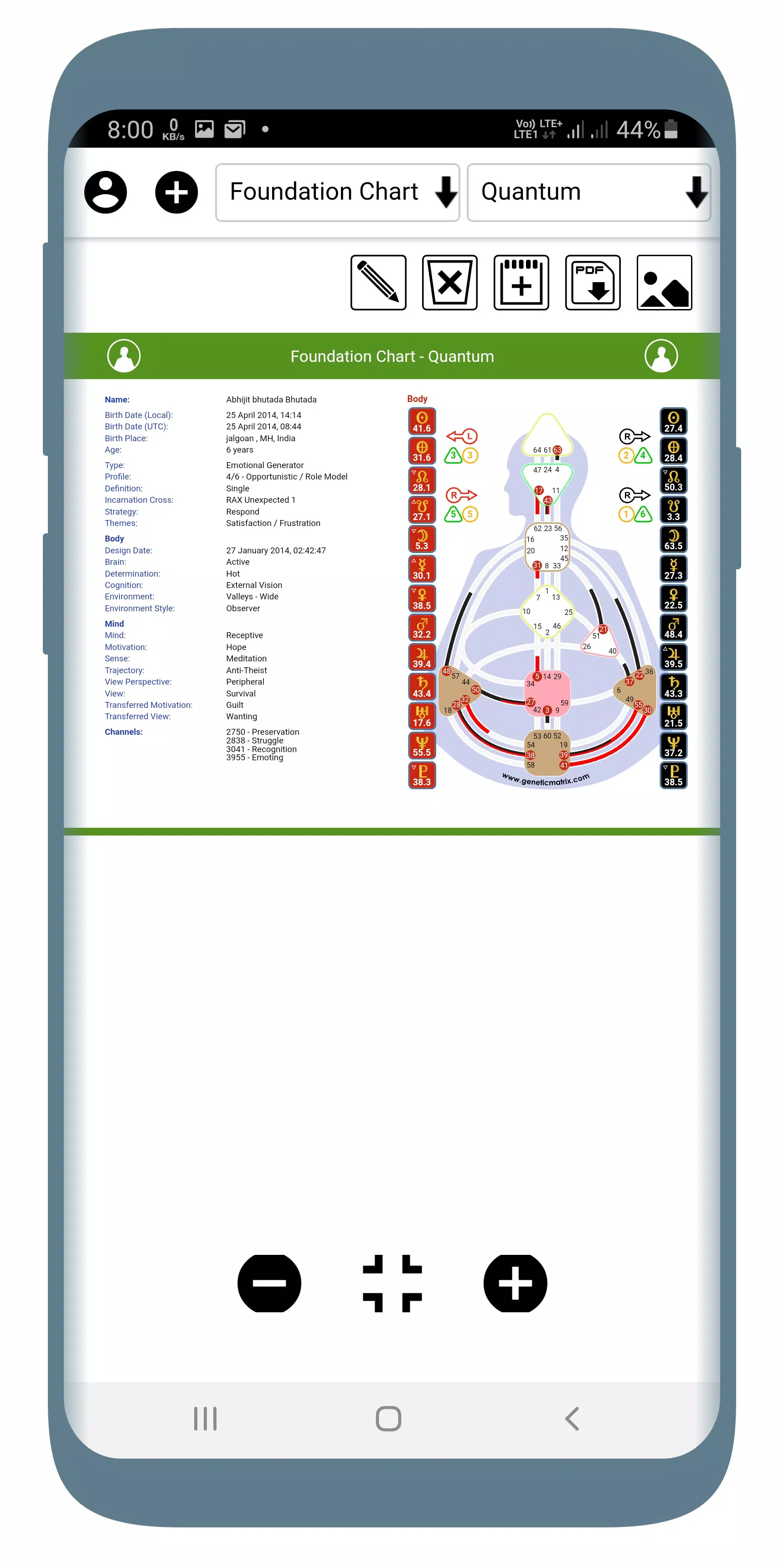 Genetic Matrix Screenshot 1