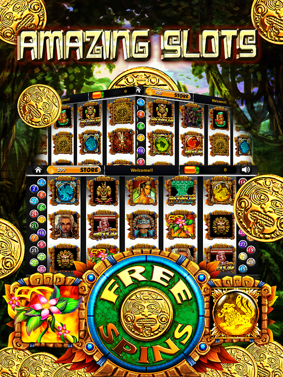 Inca Treasure Slots – Free Скриншот 1