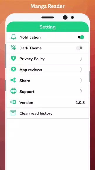 Manga Reader- Best Free Manga Online & Offline スクリーンショット 0