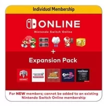 Nintendo Switch Online 12 Monate Einzelmitgliedschaft + Erweiterungspaket Egift Card