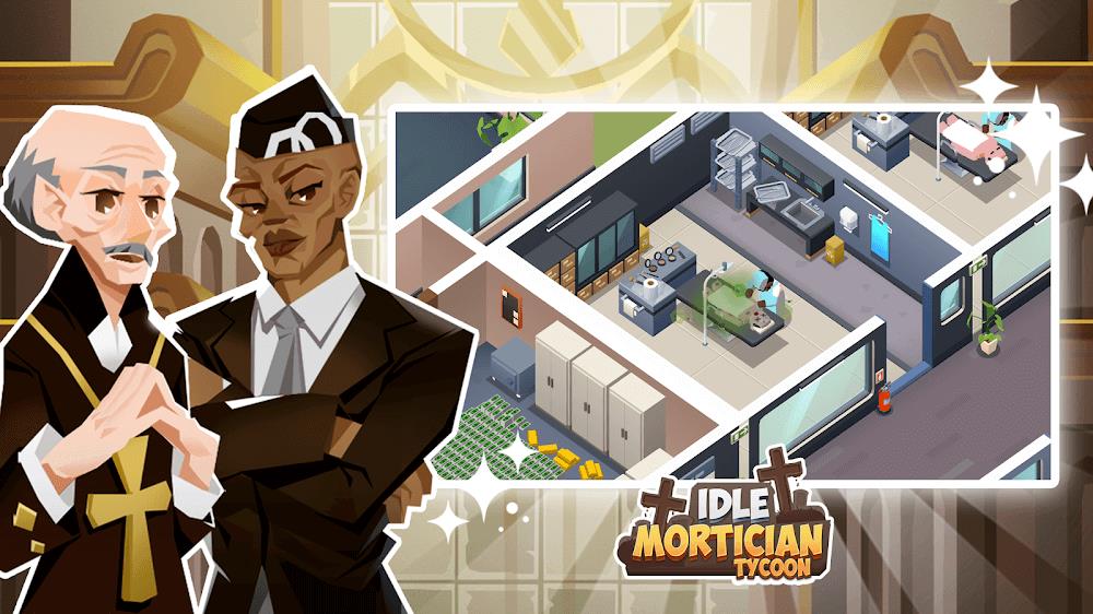 Idle Mortician Tycoon Screenshot 1