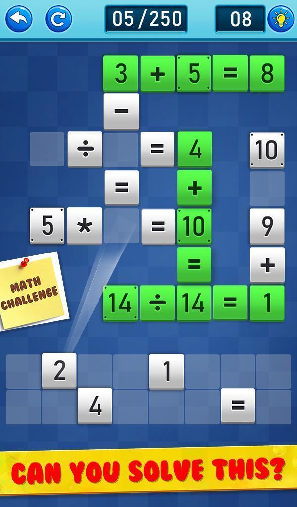 Math Puzzle Game - Math Pieces 螢幕截圖 1