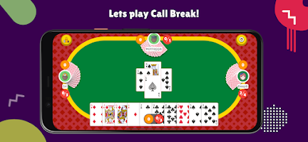 Call Break Multiplayer Ảnh chụp màn hình 1