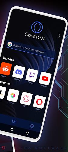 Opera GX: Gaming Browser 스크린샷 1
