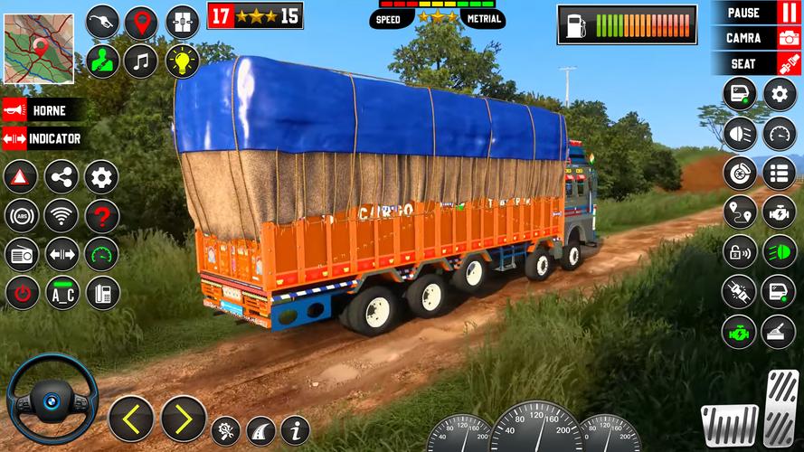 Indian Truck 3d Simulator 2024 螢幕截圖 3