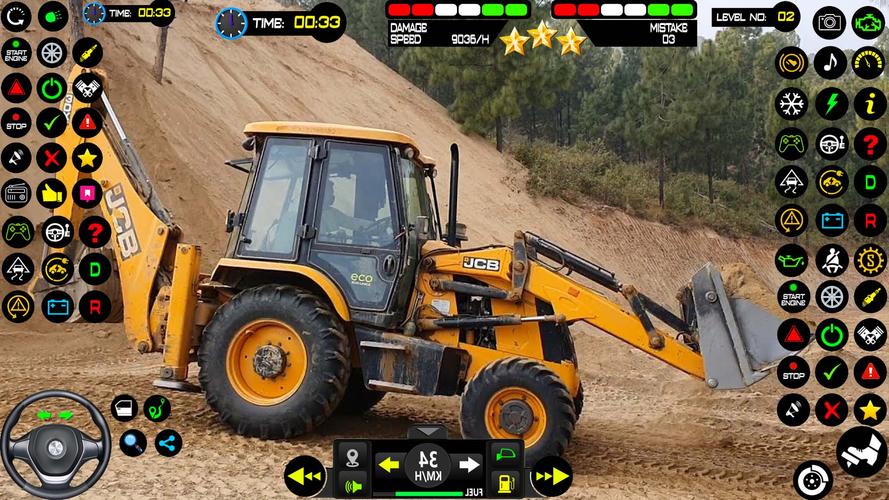 Real Snow Excavator - JCB 螢幕截圖 3