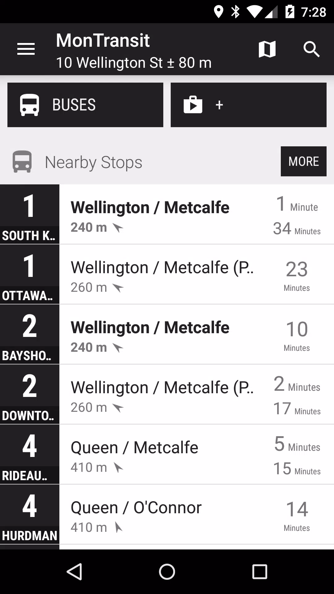 Ottawa OC Transpo Bus - MonTr… Schermafbeelding 0