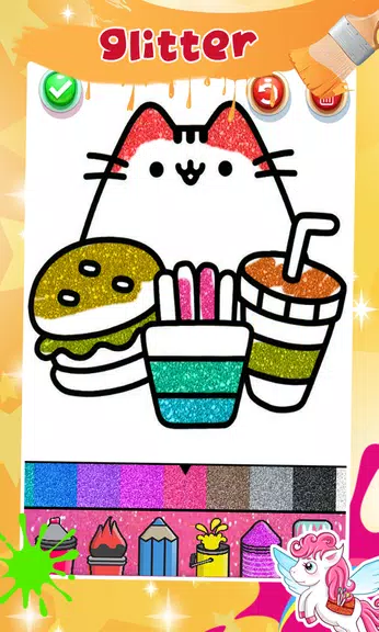 Kitchen Tools Coloring Book Tangkapan skrin 2