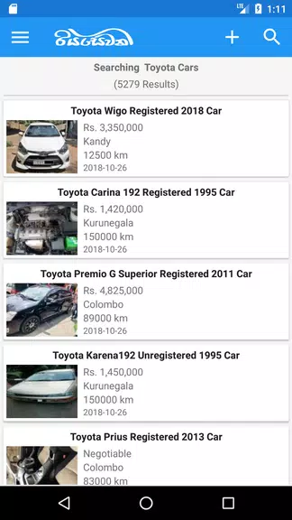 Riyasewana - Buy Sell Vehicles 螢幕截圖 2