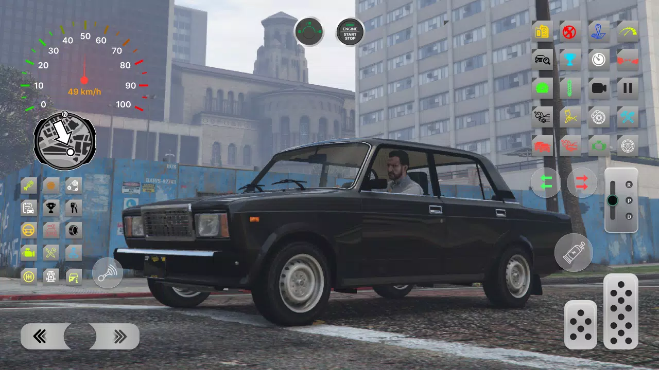 VAZ 2107 Simulator: Drift Lada Schermafbeelding 0