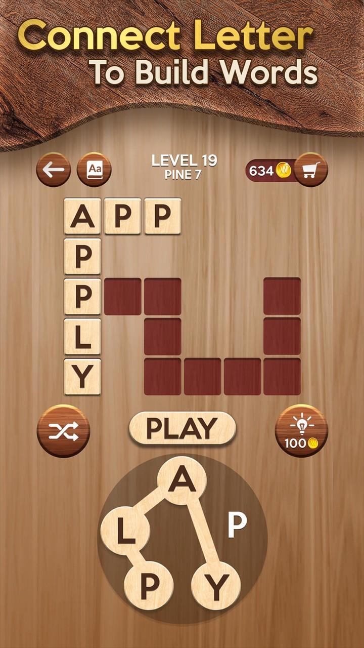 Woody Cross: Word Connect Screenshot 0