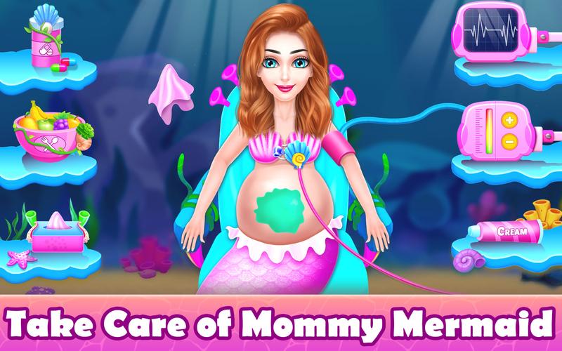 Mermaid Game: Newborn,Pregnant应用截图第1张