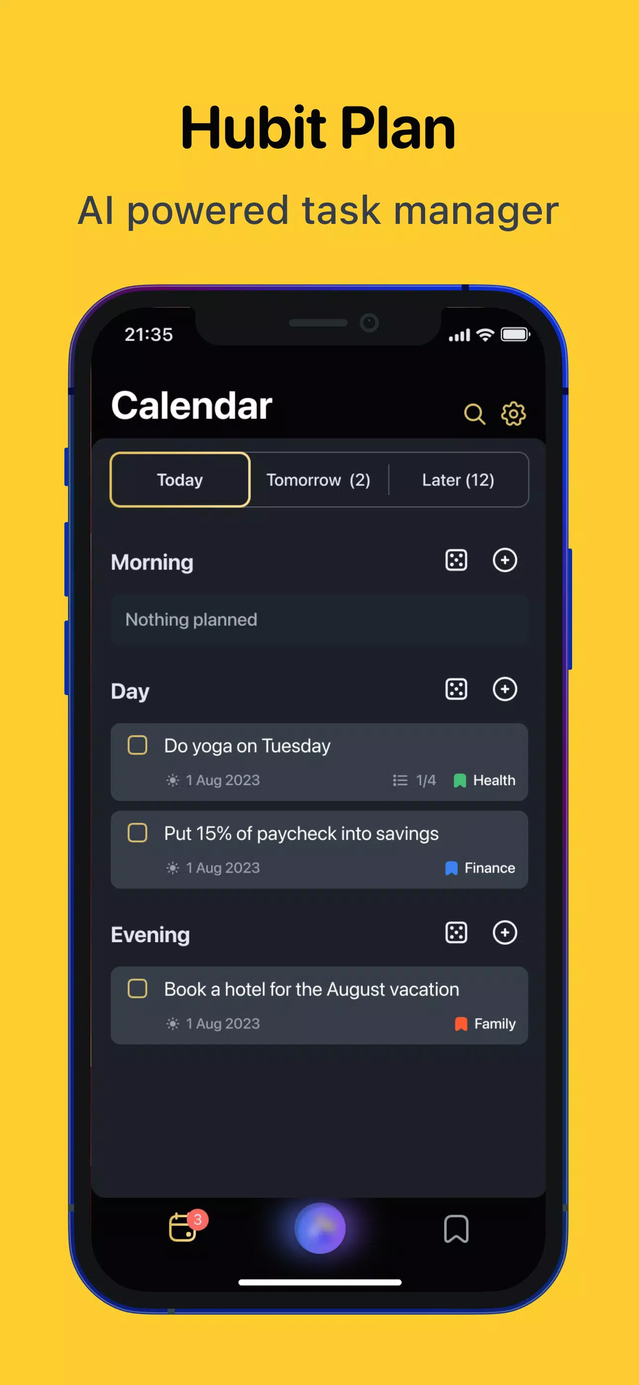 Hubit Plan: task manager Ảnh chụp màn hình 2
