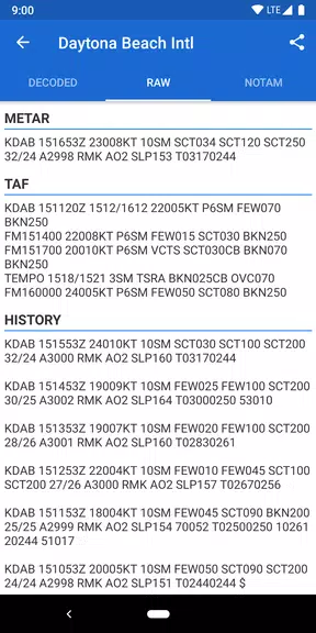 Avia Weather - METAR & TAF Screenshot 2