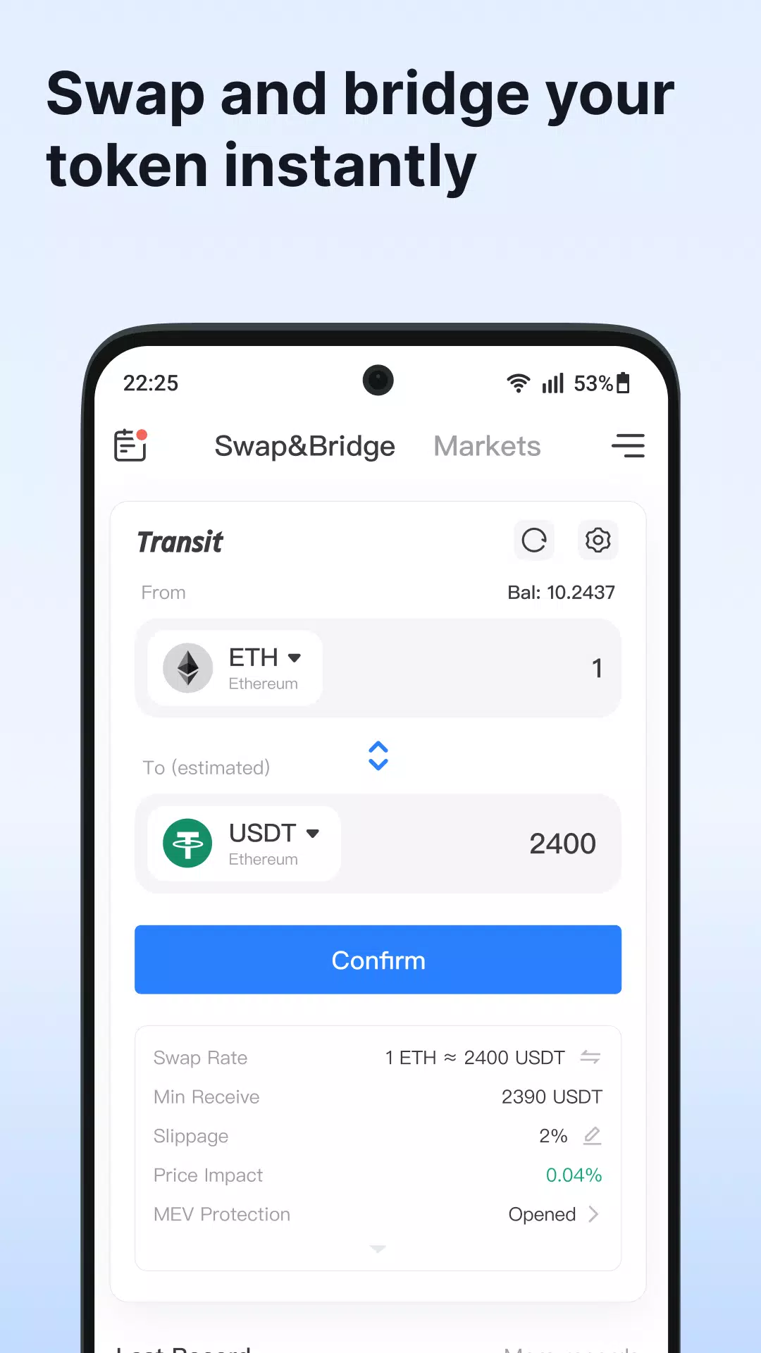 TokenPocket スクリーンショット 1