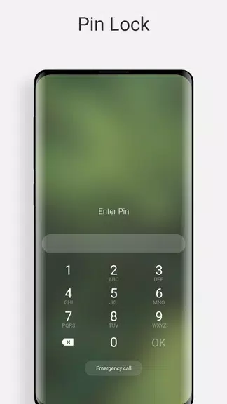 Modern Mi style Lock Screen 螢幕截圖 2