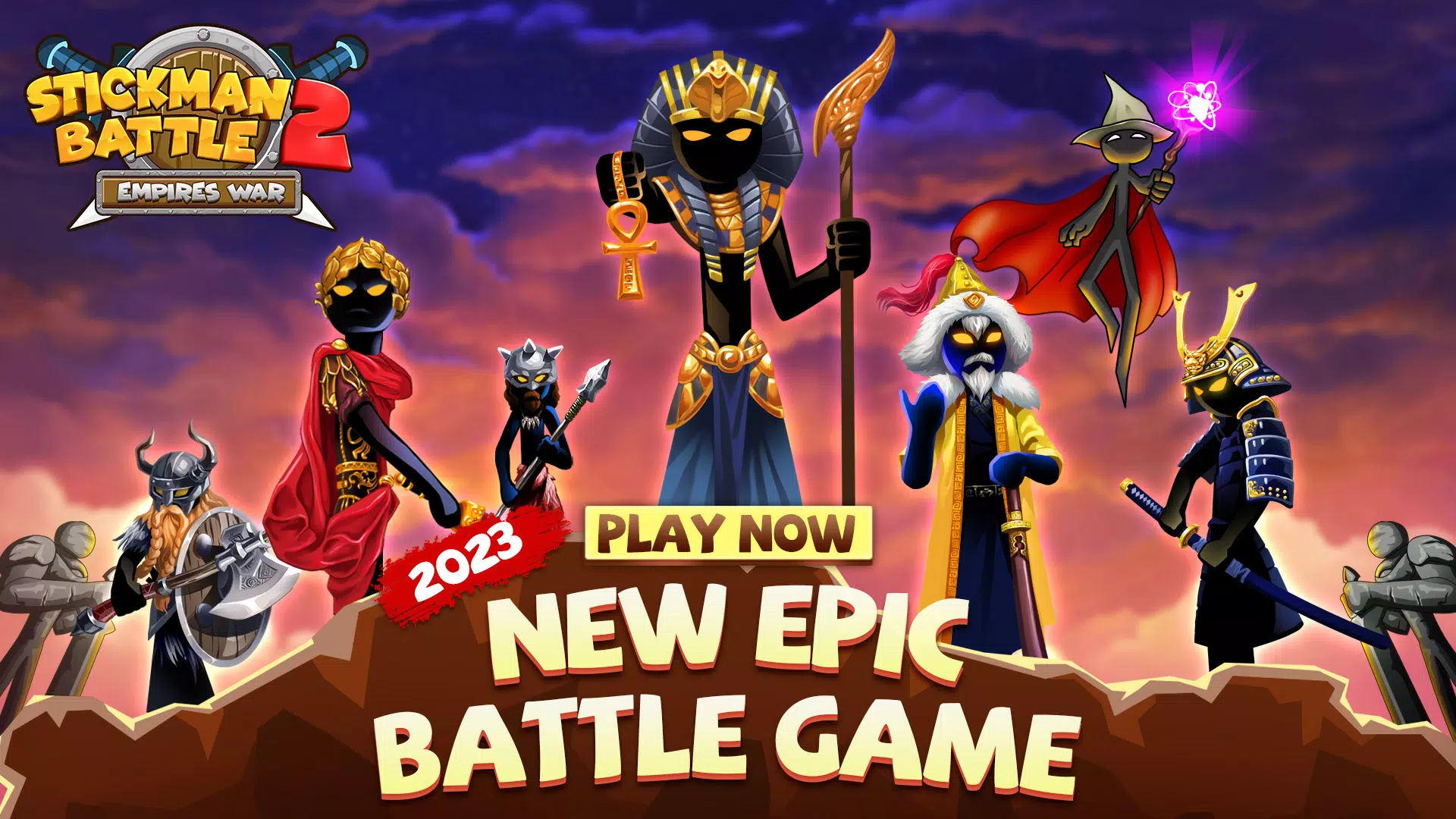Stickman Battle 2 Ảnh chụp màn hình 0