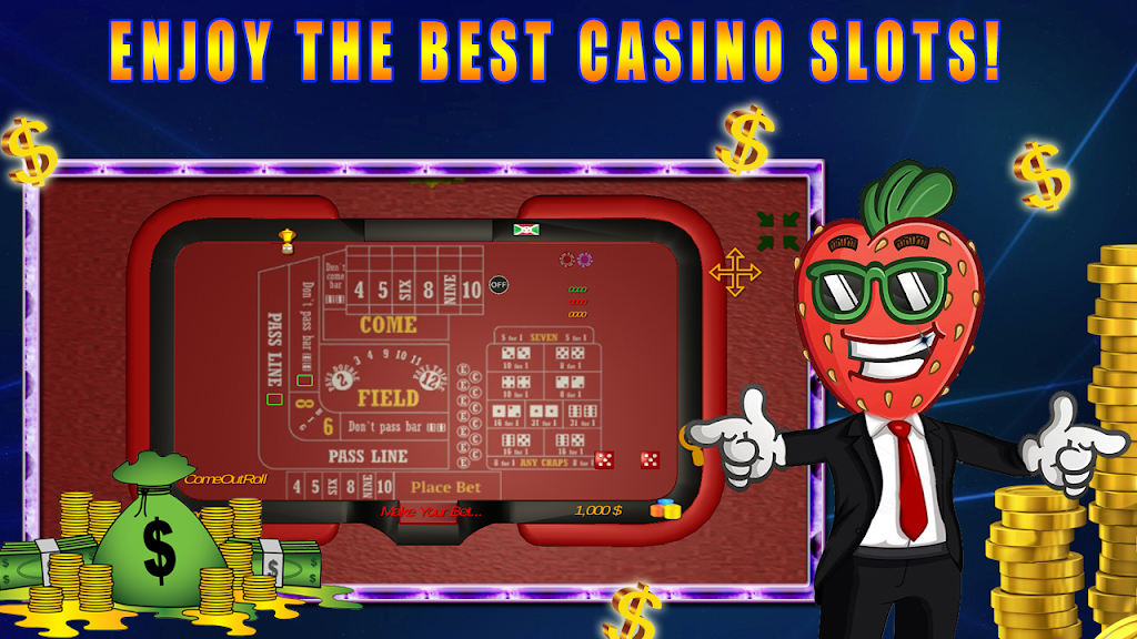 Virtuelles Casino - Craps Spiel Online Zrzut ekranu 1