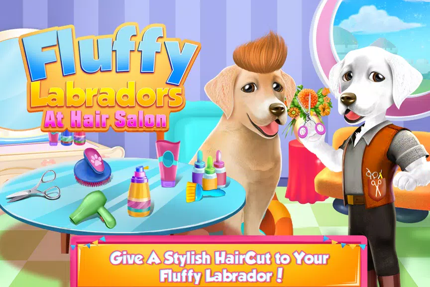 Fluffy Labradors at Hair Salon 螢幕截圖 0