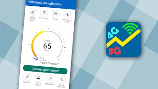 WiFi analyzer, WiFi speedmeter 螢幕截圖 0