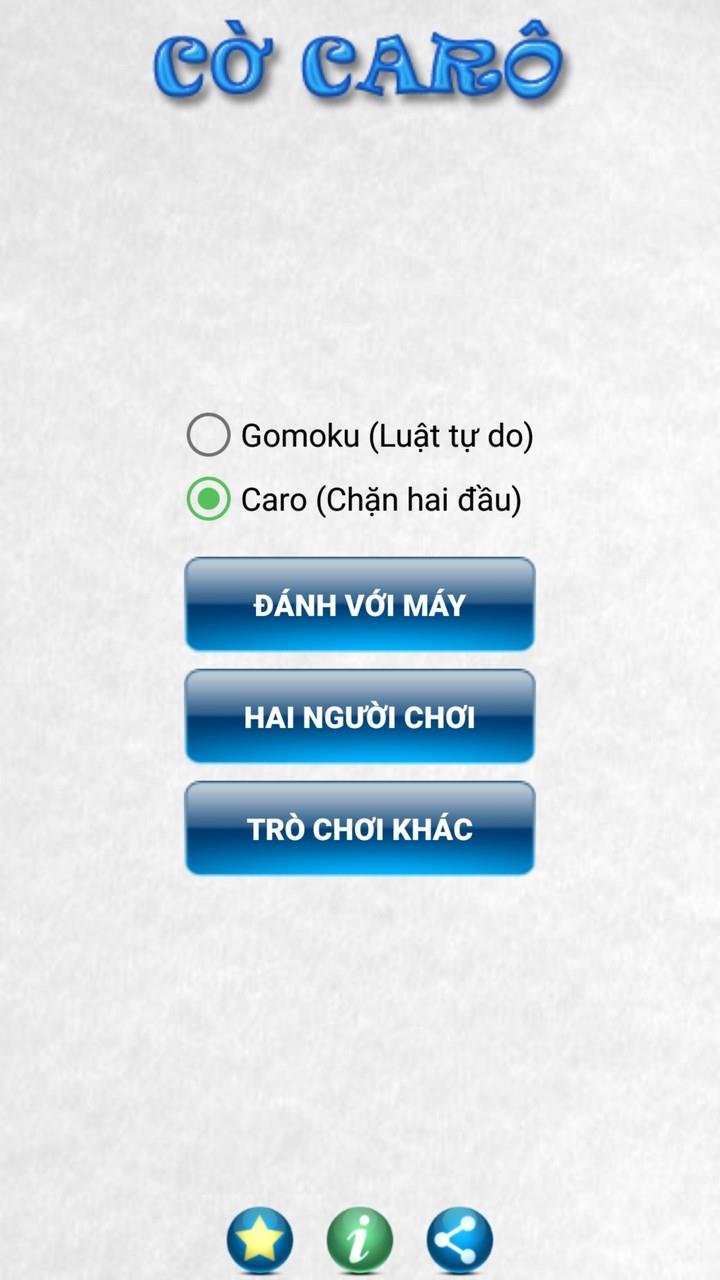 Co Caro - Gomoku Ảnh chụp màn hình 0