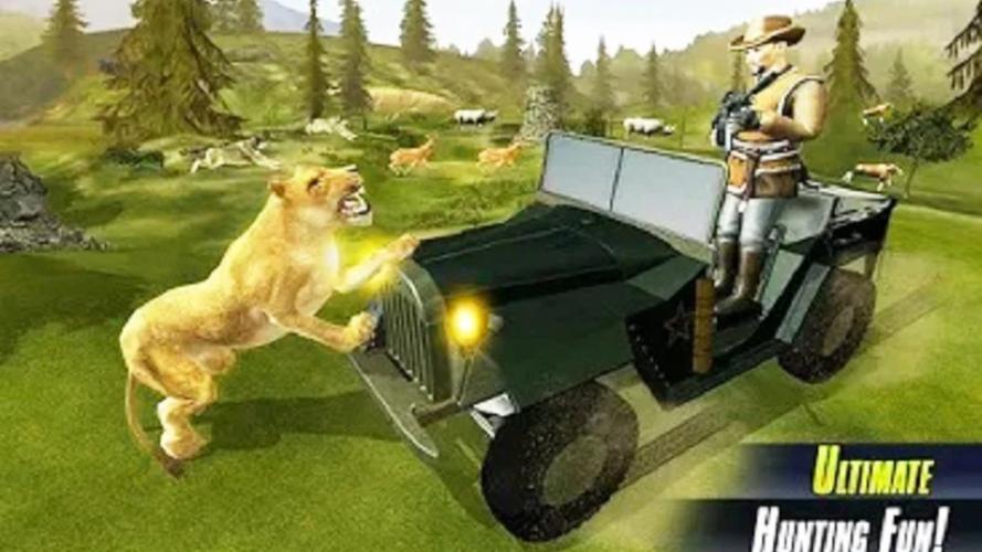 Sniper Shooter Jungle Hunter Captura de tela 2