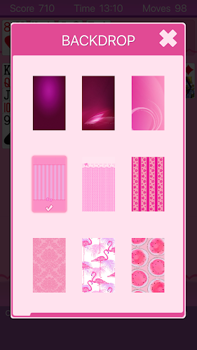 Pink Solitaire ဖန်သားပြင်ဓာတ်ပုံ 1
