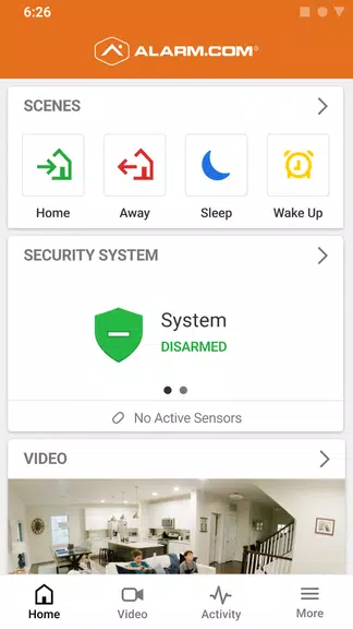 Alarm.com 螢幕截圖 1