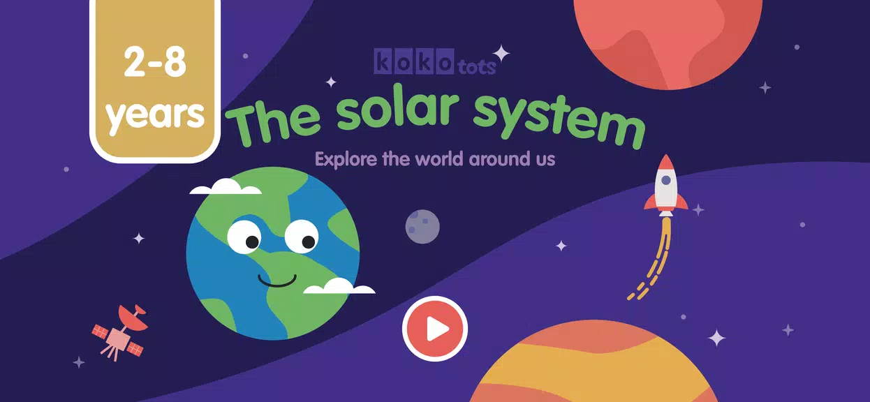 Solar System for kids 螢幕截圖 0