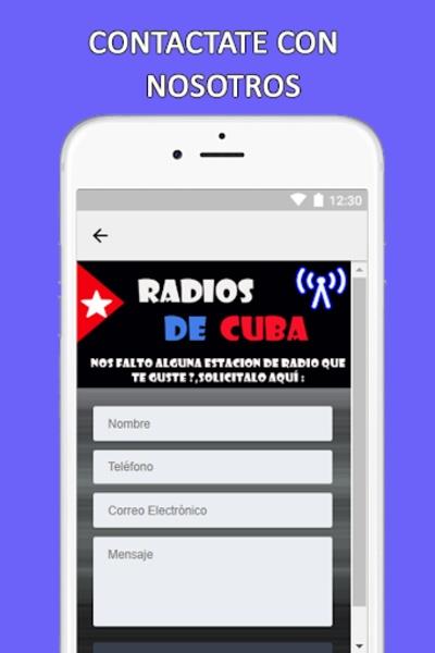 RadiosdeCuba Screenshot 0