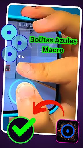 Bolitas Azules Macro 螢幕截圖 1