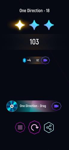 One direction Tiles Hop EDM Ru スクリーンショット 0