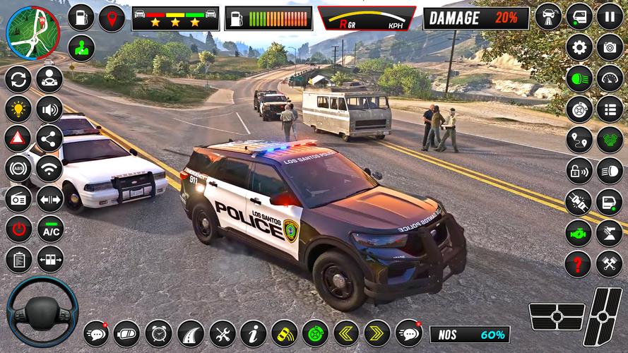 City Police Cop Car Driving 3D 螢幕截圖 0