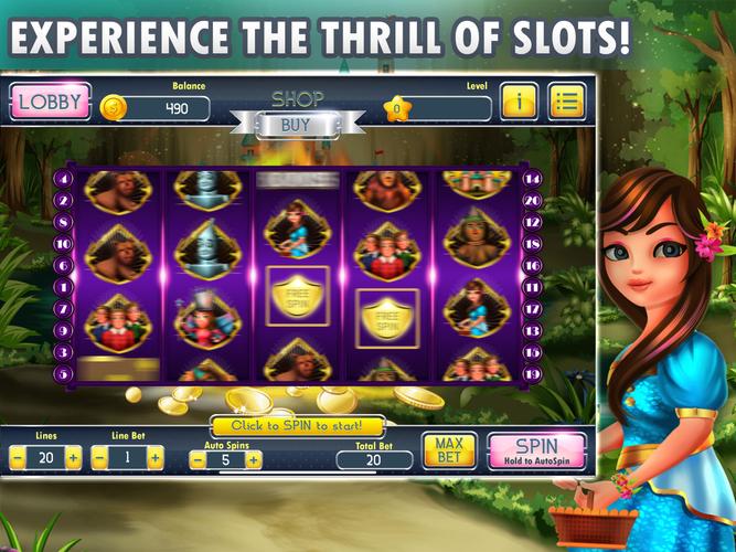Wizard Of Wonderland Slots Zrzut ekranu 2