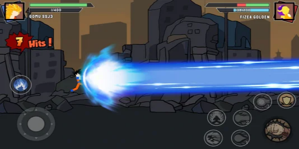 Stickman Warriors 螢幕截圖 2