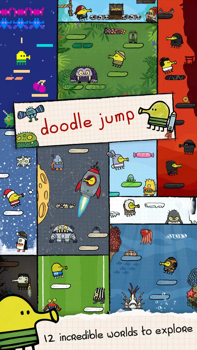 Doodle Jump ภาพหน้าจอ 1